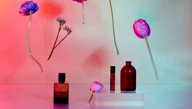wellness product on table with no label