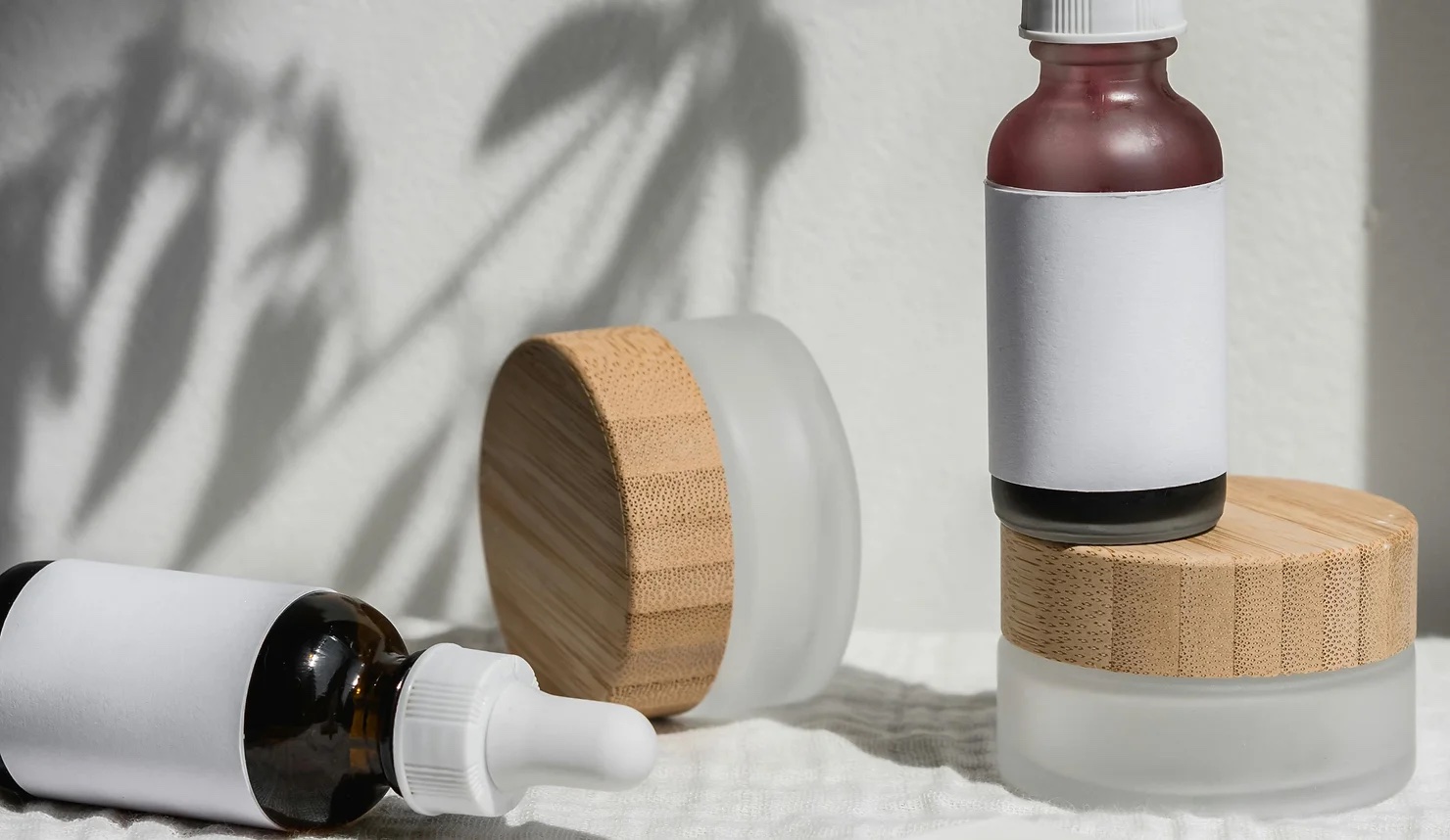 CPG products on table