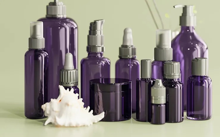 beauty products for a clinical trial